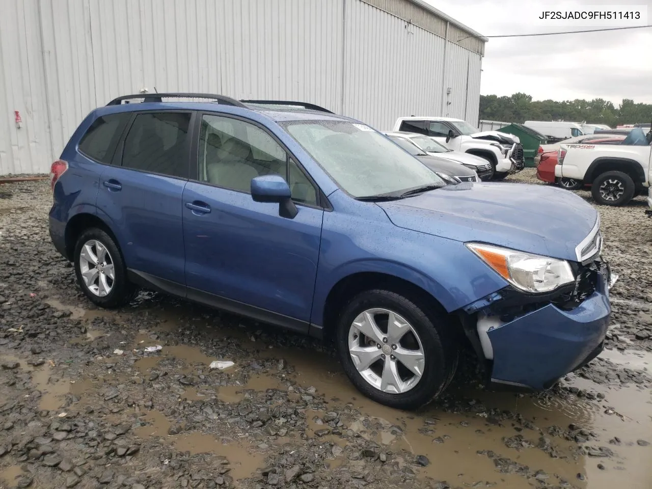 2015 Subaru Forester 2.5I Premium VIN: JF2SJADC9FH511413 Lot: 71648484