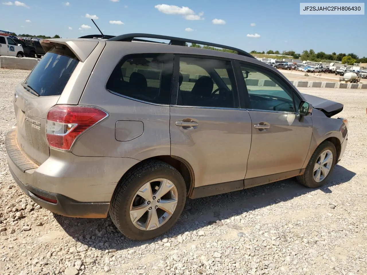 JF2SJAHC2FH806430 2015 Subaru Forester 2.5I Limited