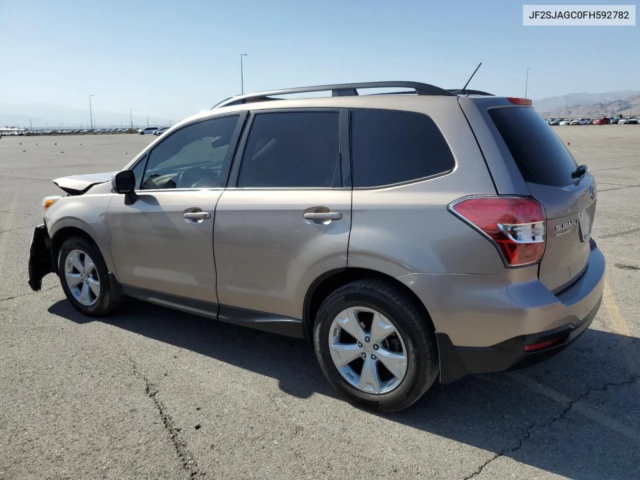 2015 Subaru Forester 2.5I Premium VIN: JF2SJAGC0FH592782 Lot: 71785484