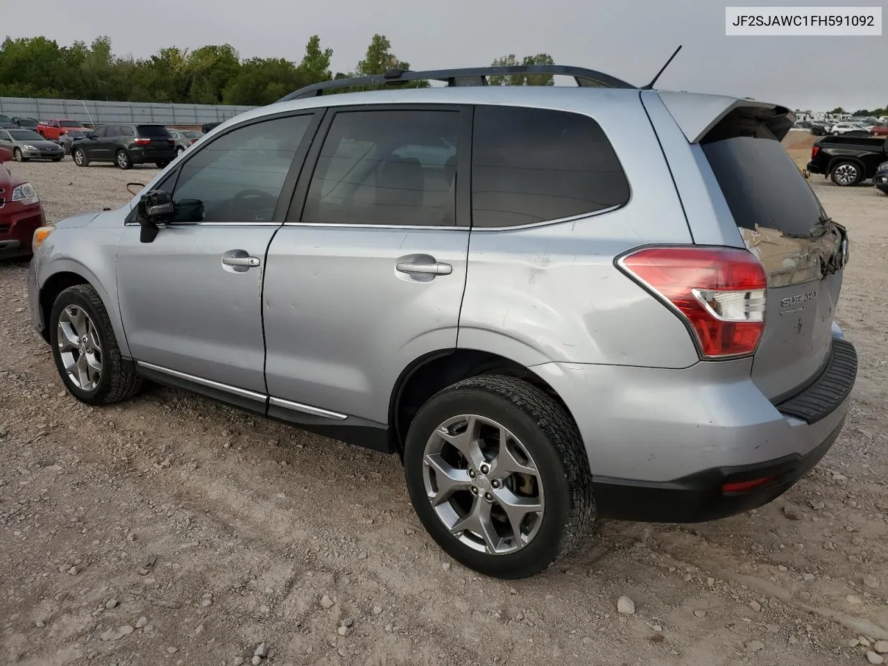 2015 Subaru Forester 2.5I Touring VIN: JF2SJAWC1FH591092 Lot: 71812224