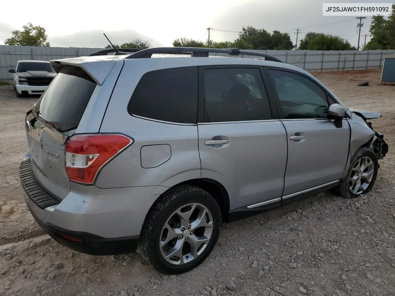 2015 Subaru Forester 2.5I Touring VIN: JF2SJAWC1FH591092 Lot: 71812224