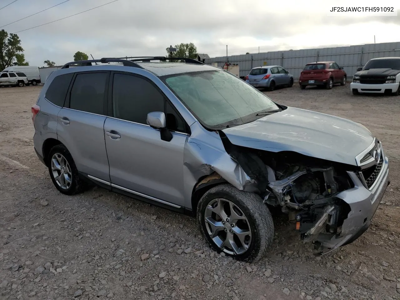 2015 Subaru Forester 2.5I Touring VIN: JF2SJAWC1FH591092 Lot: 71812224