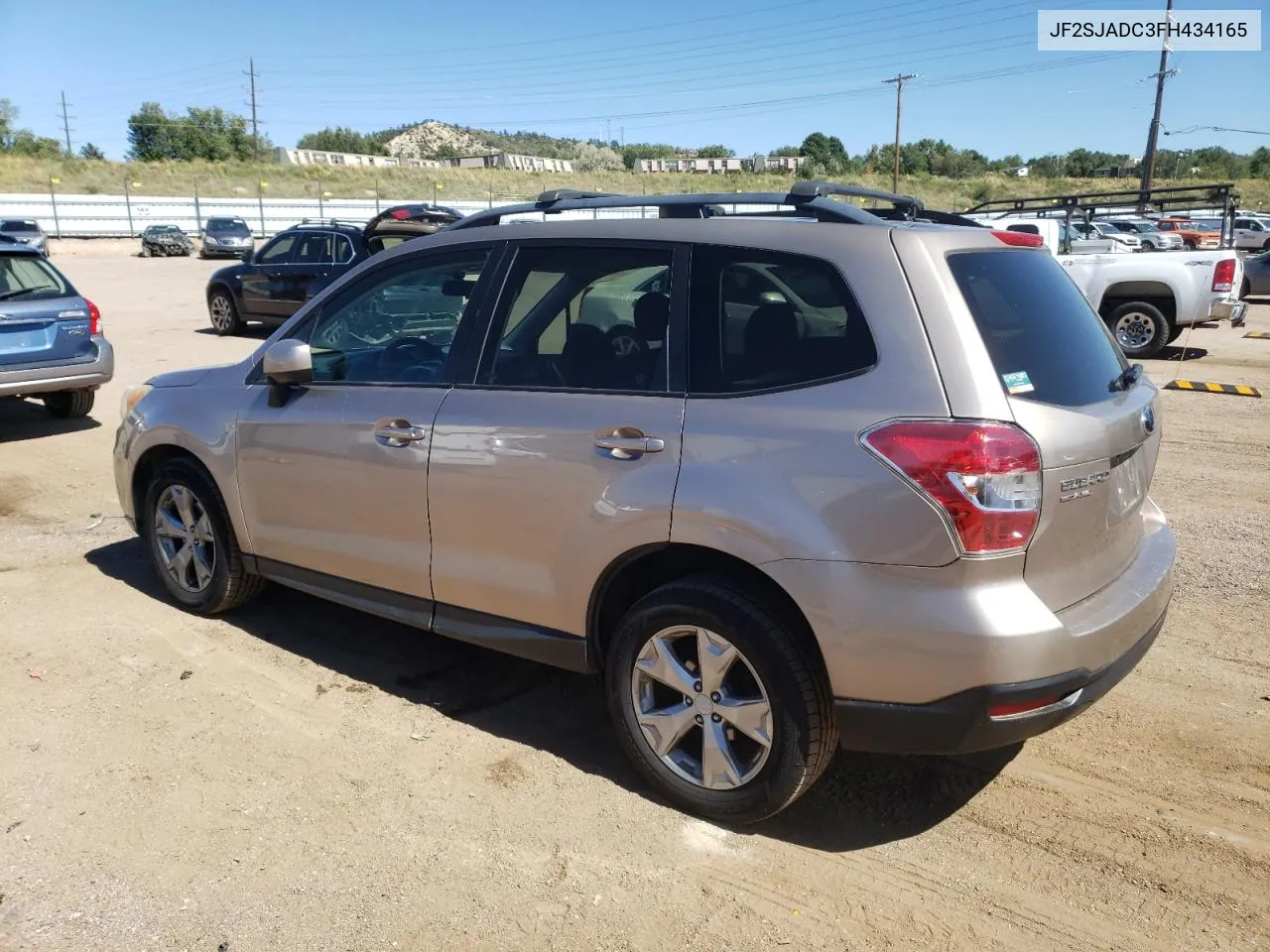 2015 Subaru Forester 2.5I Premium VIN: JF2SJADC3FH434165 Lot: 71894584