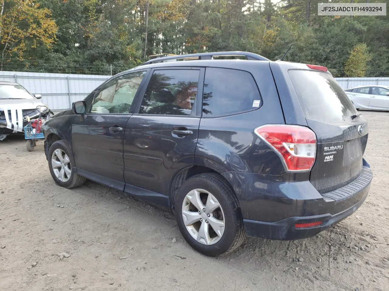 2015 Subaru Forester 2.5I Premium VIN: JF2SJADC1FH493294 Lot: 71964614