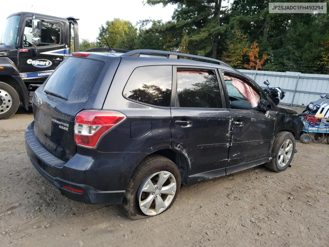 2015 Subaru Forester 2.5I Premium VIN: JF2SJADC1FH493294 Lot: 71964614