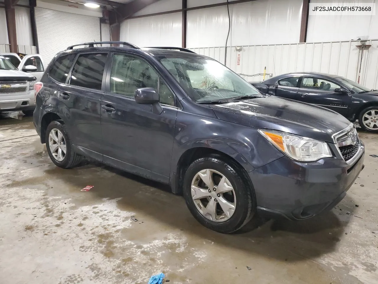 2015 Subaru Forester 2.5I Premium VIN: JF2SJADC0FH573668 Lot: 72078724