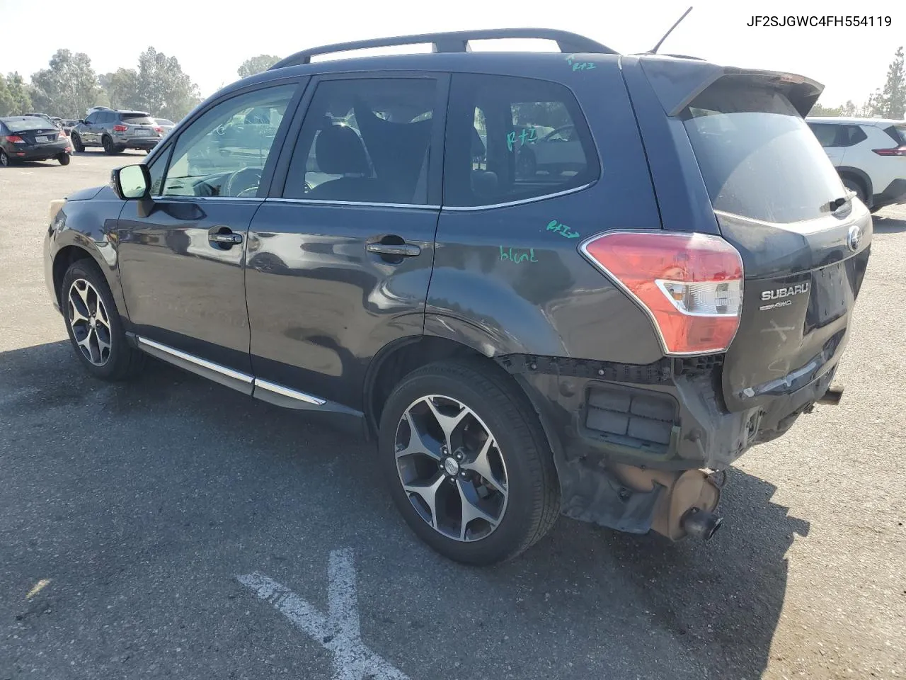 2015 Subaru Forester 2.0Xt Touring VIN: JF2SJGWC4FH554119 Lot: 72272684