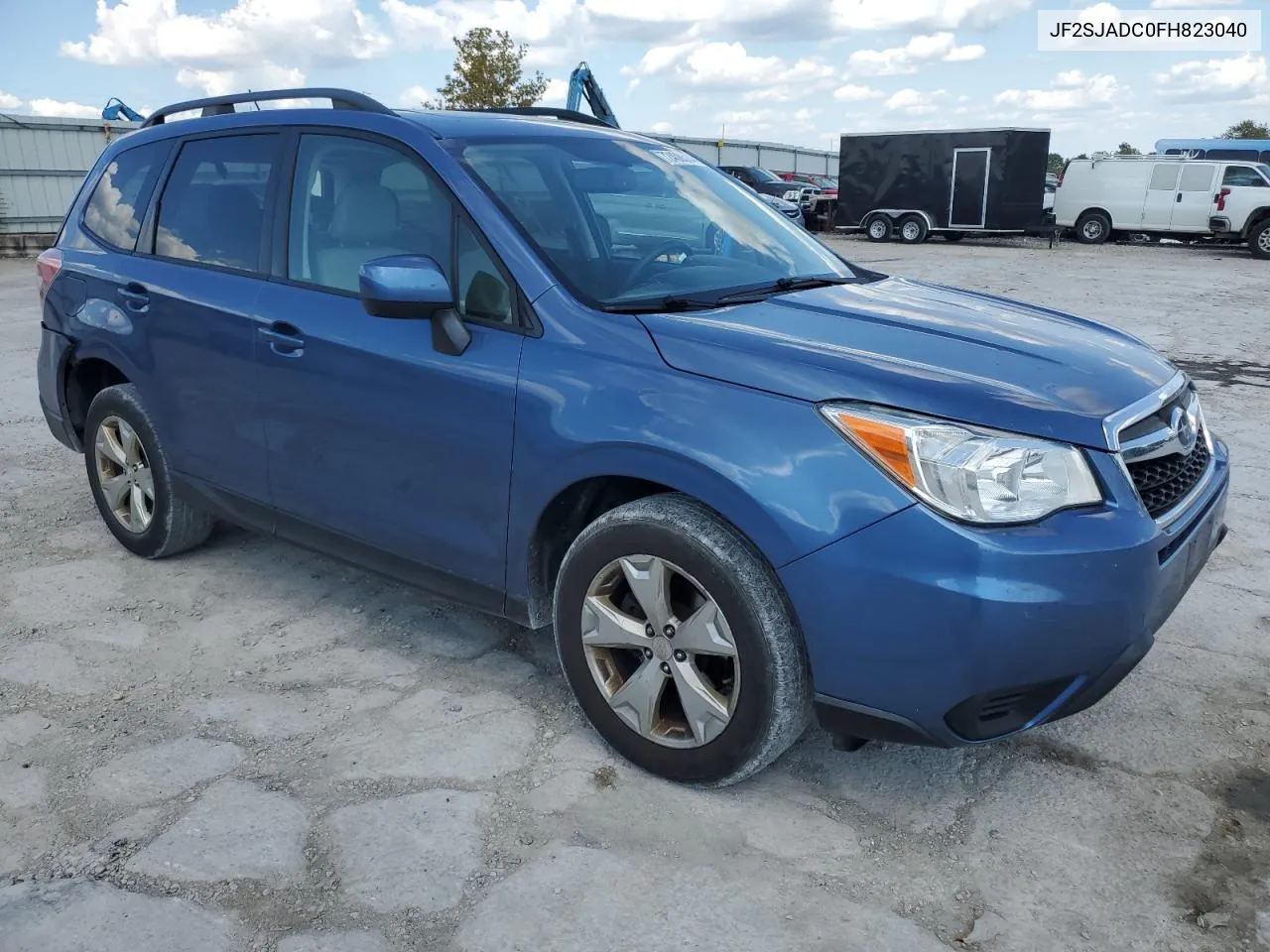 2015 Subaru Forester 2.5I Premium VIN: JF2SJADC0FH823040 Lot: 72408584