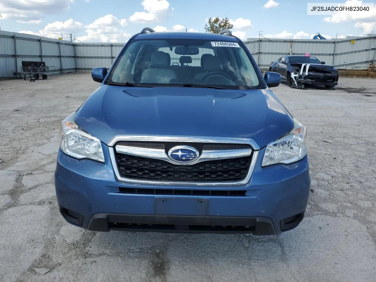 2015 Subaru Forester 2.5I Premium VIN: JF2SJADC0FH823040 Lot: 72408584