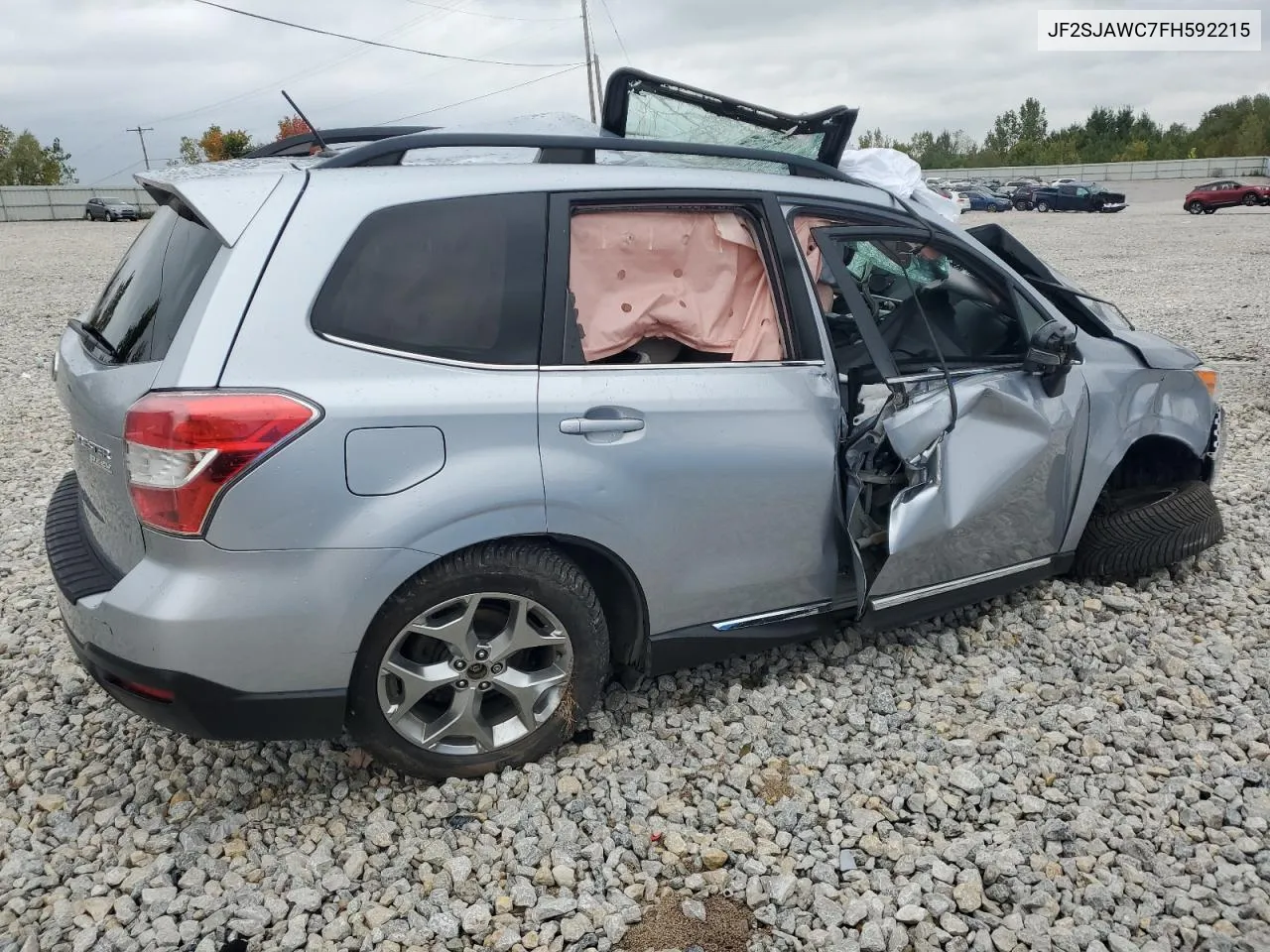 2015 Subaru Forester 2.5I Touring VIN: JF2SJAWC7FH592215 Lot: 72448364