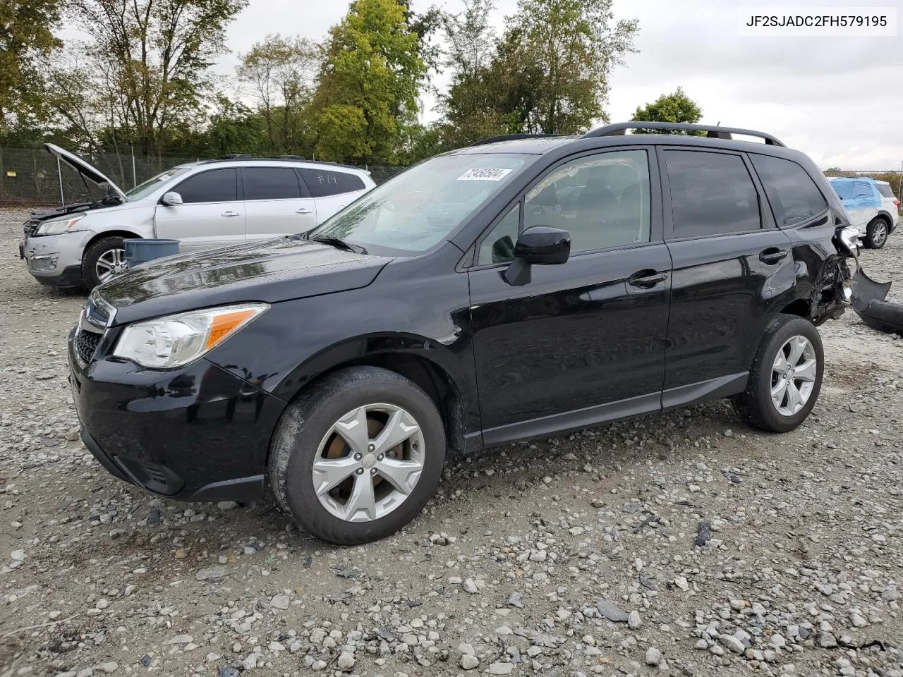 2015 Subaru Forester 2.5I Premium VIN: JF2SJADC2FH579195 Lot: 72450504