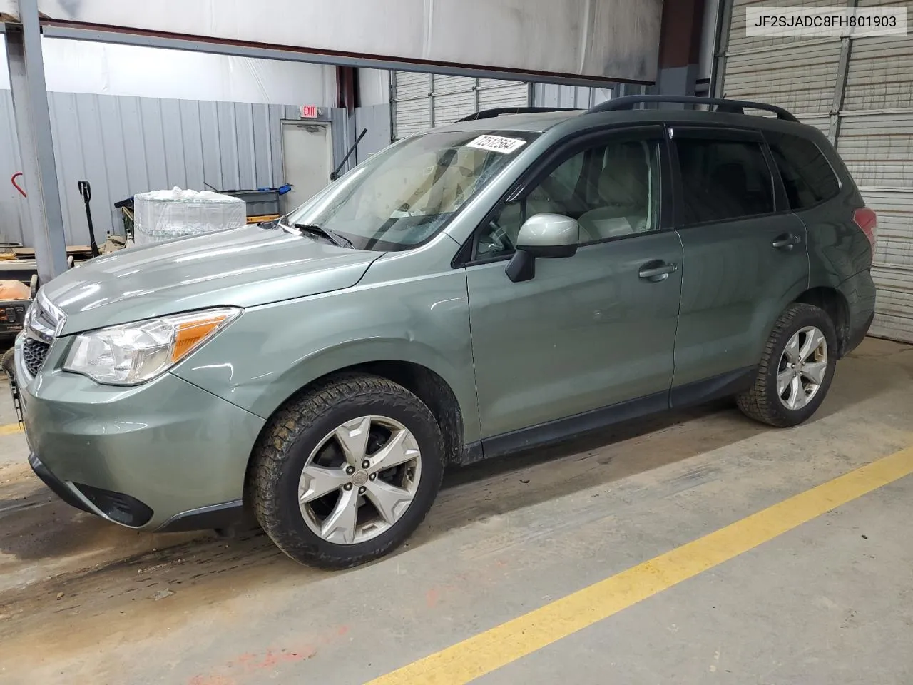 2015 Subaru Forester 2.5I Premium VIN: JF2SJADC8FH801903 Lot: 72512564