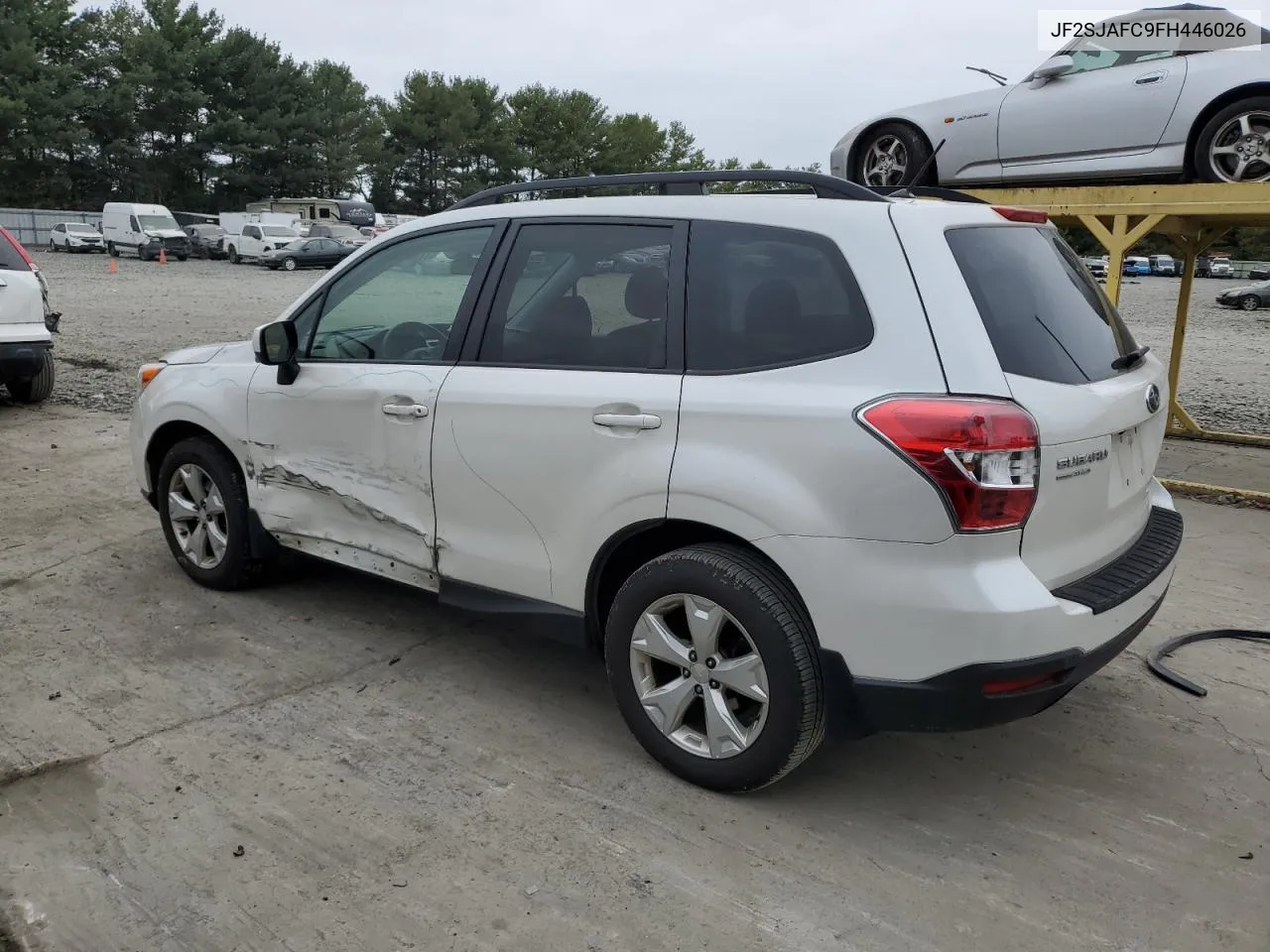 2015 Subaru Forester 2.5I Premium VIN: JF2SJAFC9FH446026 Lot: 72733934