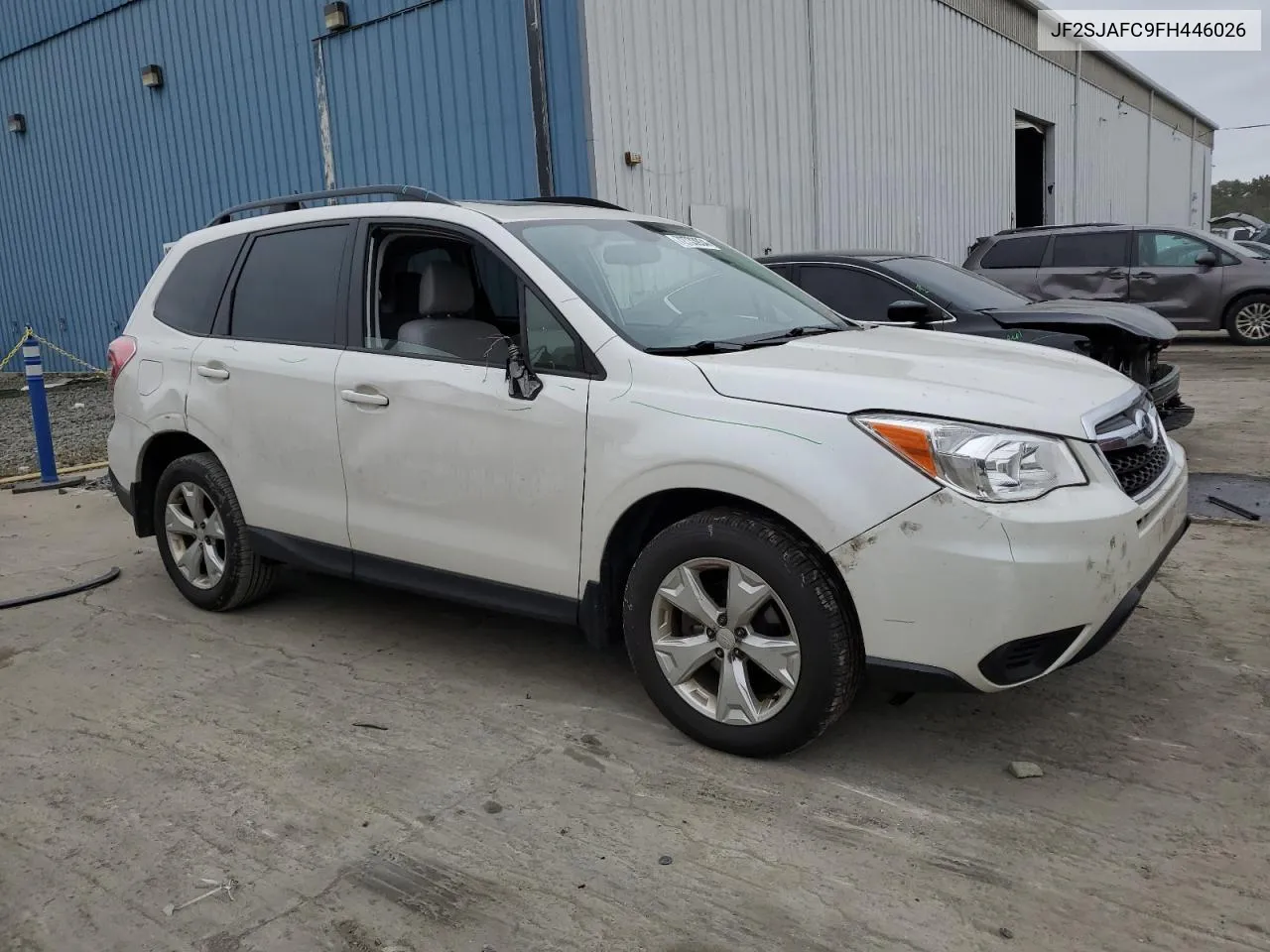 2015 Subaru Forester 2.5I Premium VIN: JF2SJAFC9FH446026 Lot: 72733934