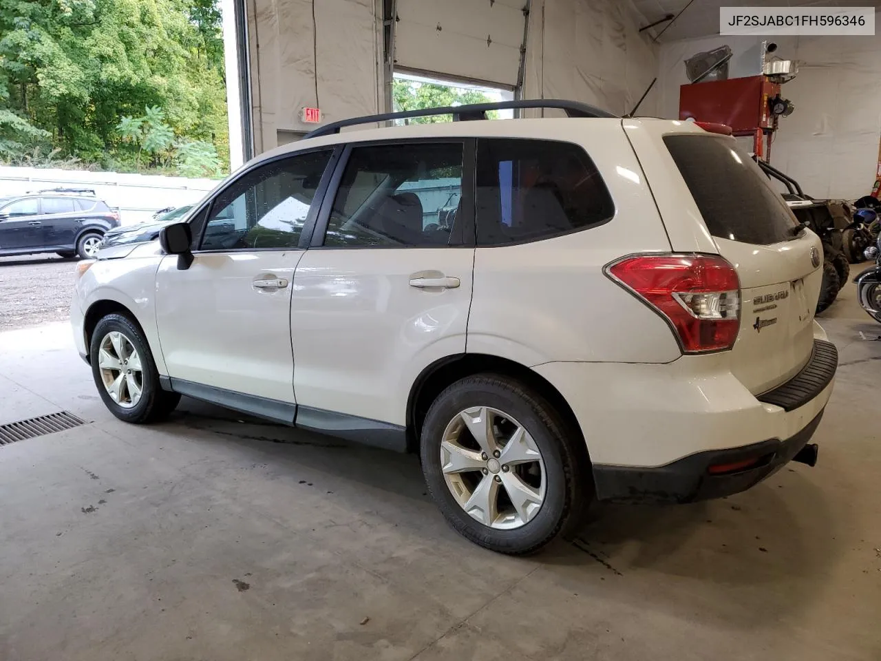 2015 Subaru Forester 2.5I VIN: JF2SJABC1FH596346 Lot: 72781834