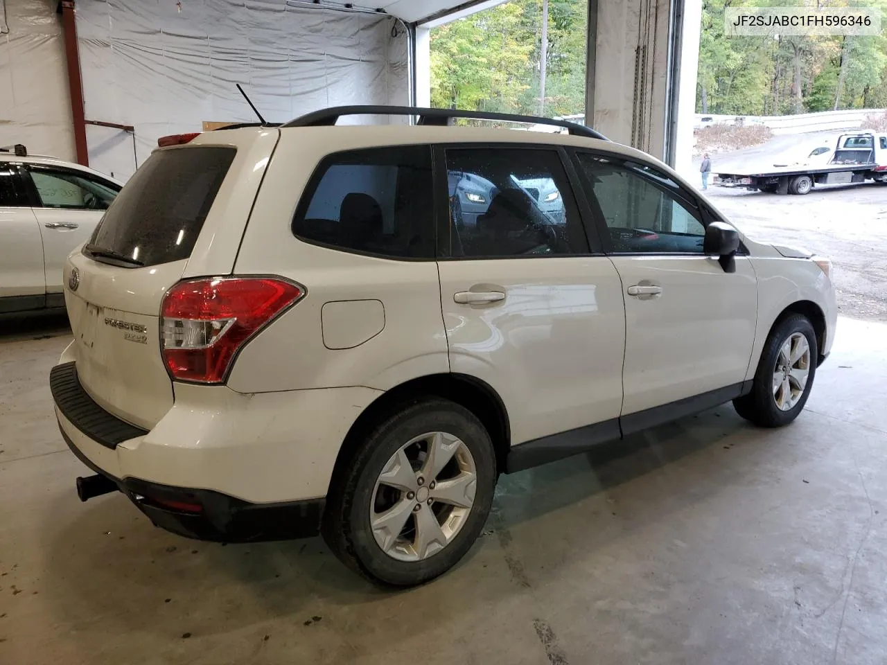 2015 Subaru Forester 2.5I VIN: JF2SJABC1FH596346 Lot: 72781834