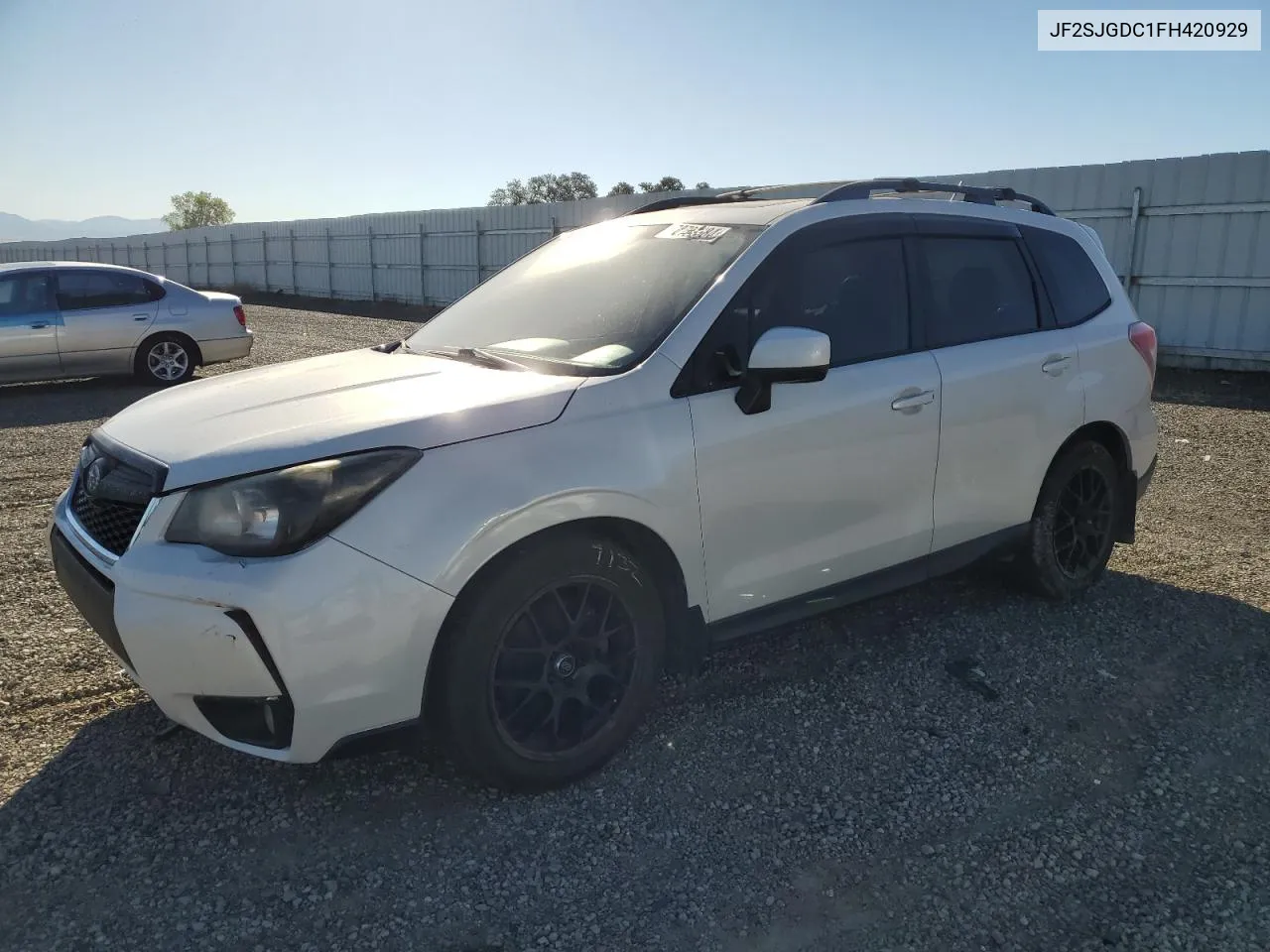 2015 Subaru Forester 2.0Xt Premium VIN: JF2SJGDC1FH420929 Lot: 72782384