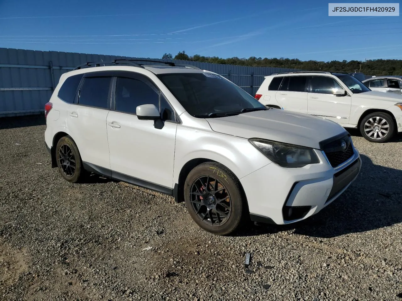 2015 Subaru Forester 2.0Xt Premium VIN: JF2SJGDC1FH420929 Lot: 72782384