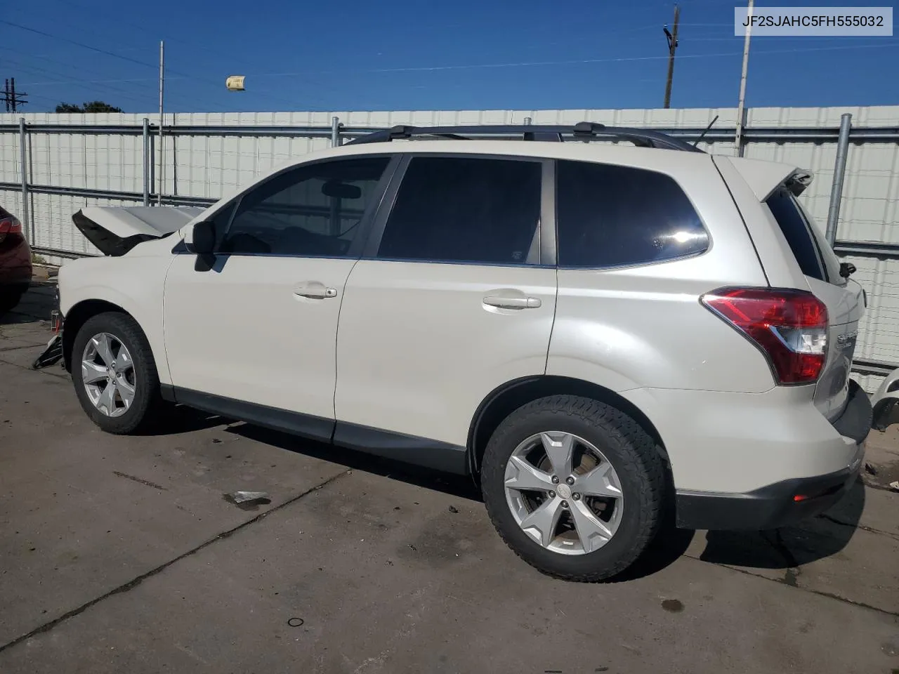 2015 Subaru Forester 2.5I Limited VIN: JF2SJAHC5FH555032 Lot: 72801134