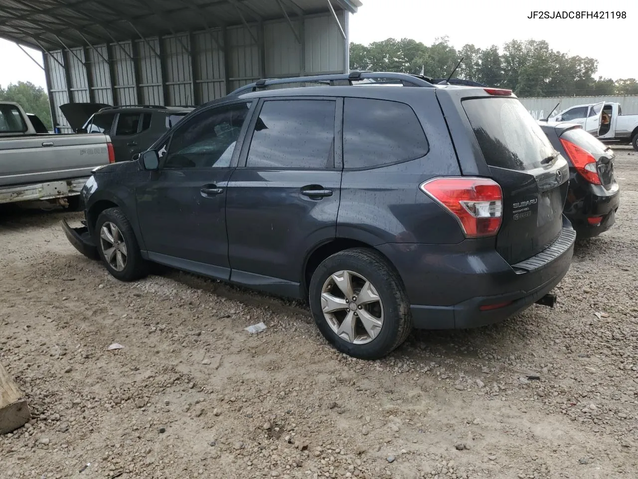 2015 Subaru Forester 2.5I Premium VIN: JF2SJADC8FH421198 Lot: 72891674