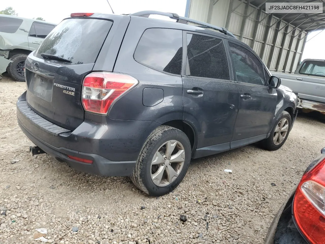 2015 Subaru Forester 2.5I Premium VIN: JF2SJADC8FH421198 Lot: 72891674