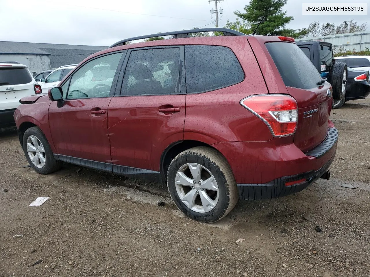 2015 Subaru Forester 2.5I Premium VIN: JF2SJAGC5FH553198 Lot: 72919514