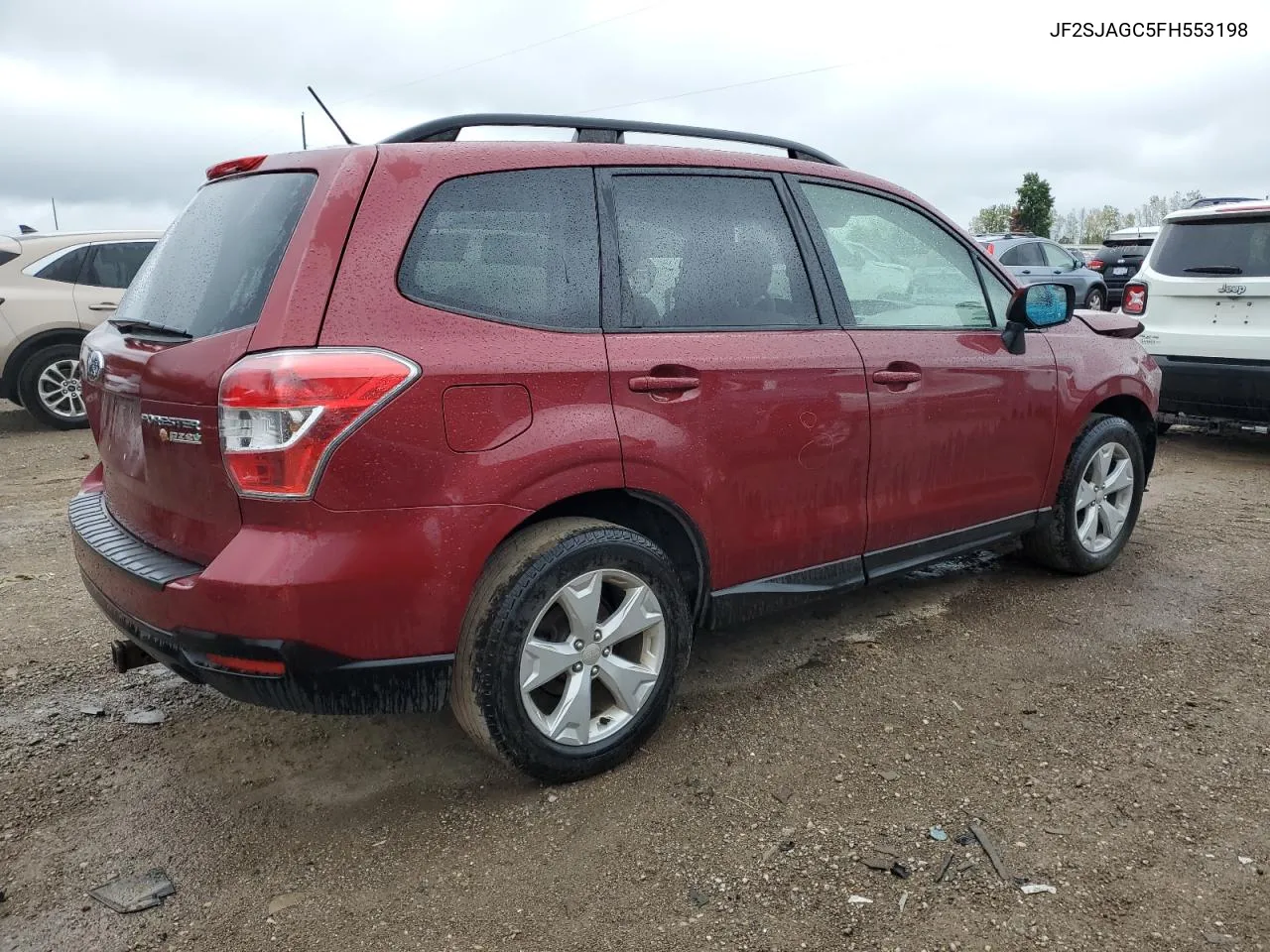 2015 Subaru Forester 2.5I Premium VIN: JF2SJAGC5FH553198 Lot: 72919514