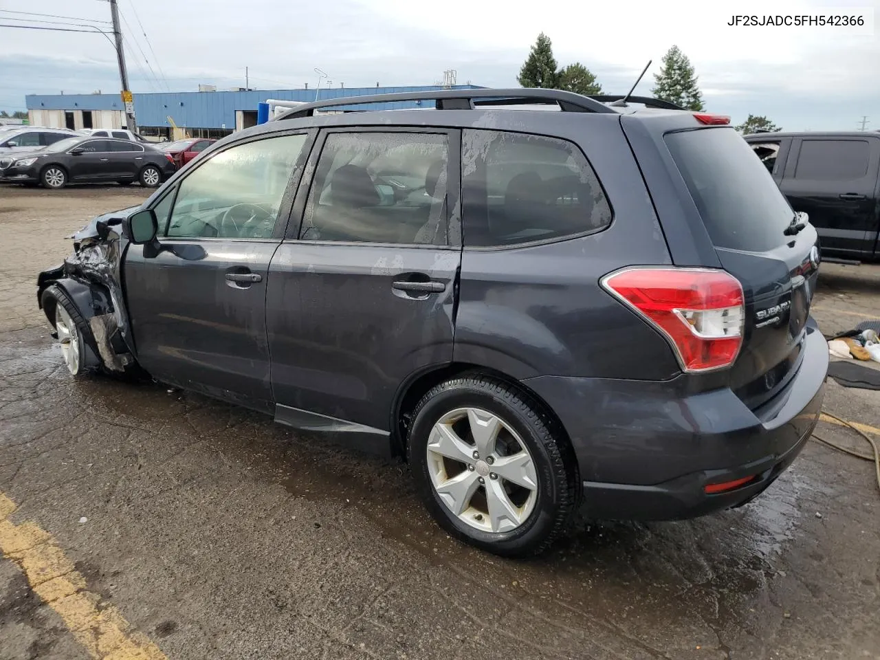 2015 Subaru Forester 2.5I Premium VIN: JF2SJADC5FH542366 Lot: 72941274