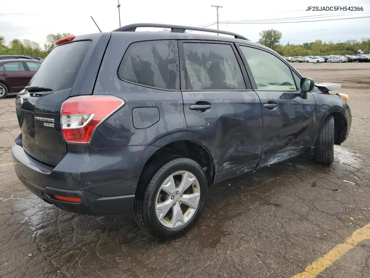 2015 Subaru Forester 2.5I Premium VIN: JF2SJADC5FH542366 Lot: 72941274