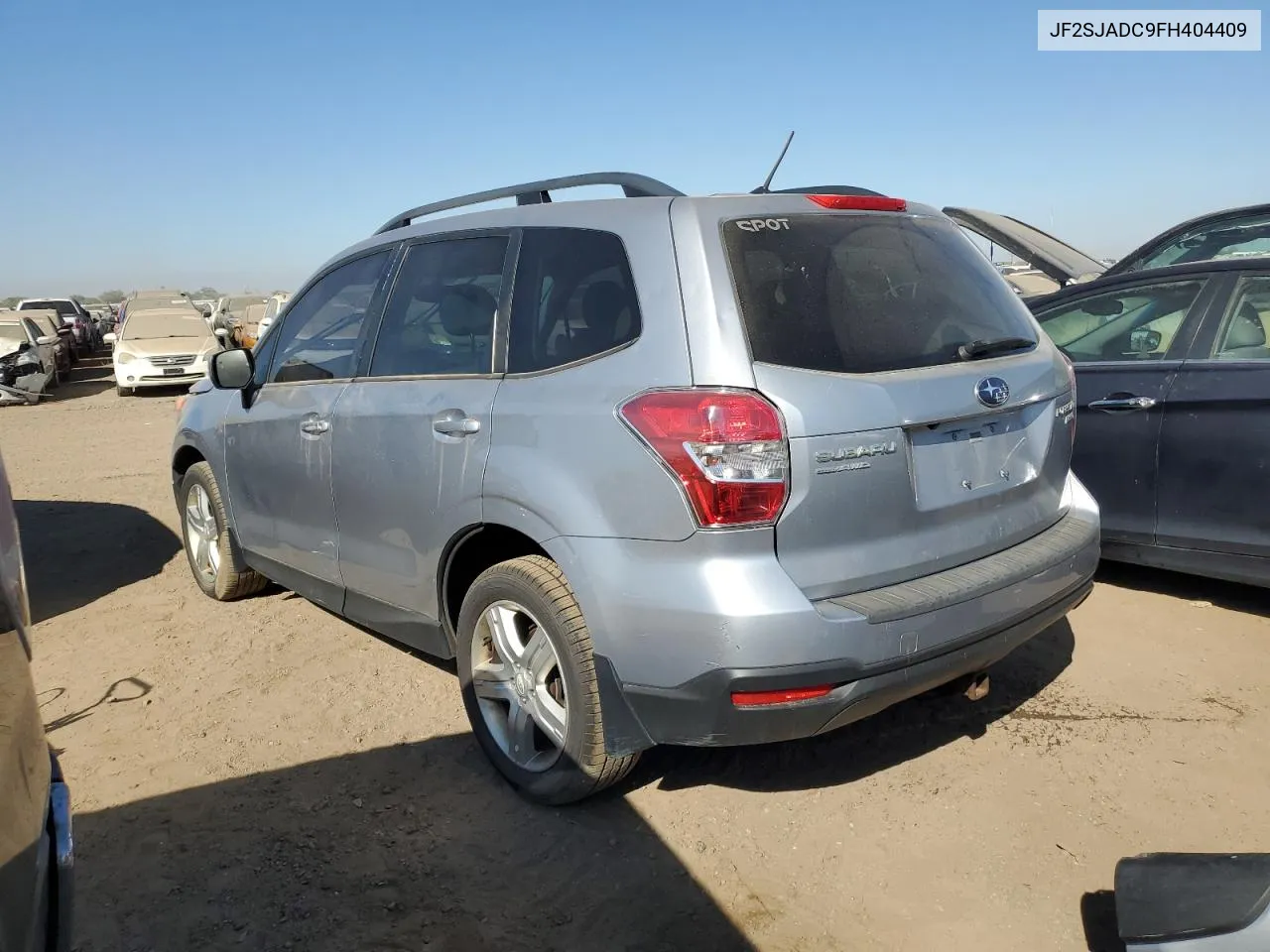 JF2SJADC9FH404409 2015 Subaru Forester 2.5I Premium