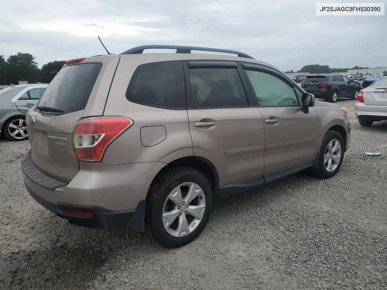 2015 Subaru Forester 2.5I Premium VIN: JF2SJAGC3FH530390 Lot: 73238134