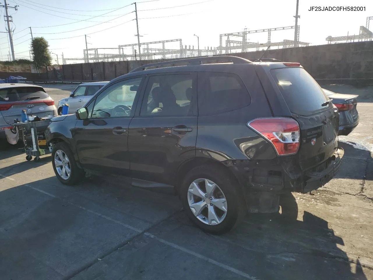 2015 Subaru Forester 2.5I Premium VIN: JF2SJADC0FH582001 Lot: 73364004