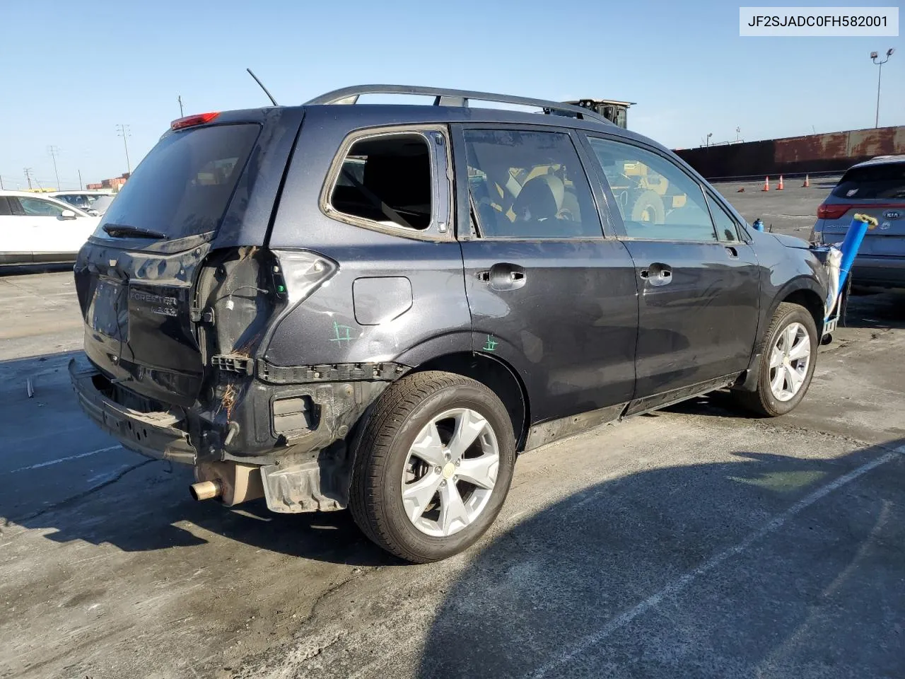 2015 Subaru Forester 2.5I Premium VIN: JF2SJADC0FH582001 Lot: 73364004