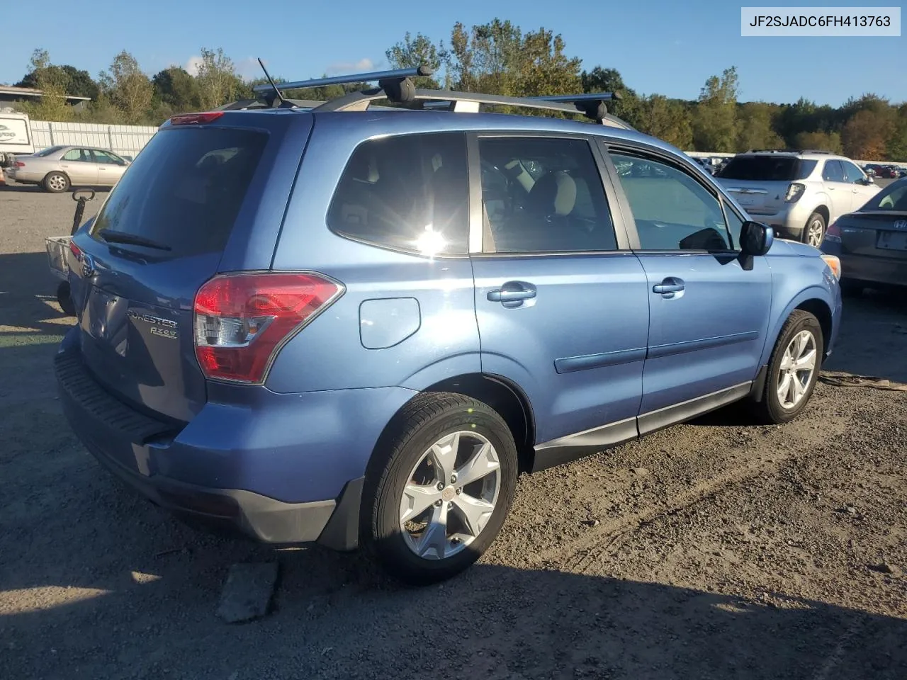 2015 Subaru Forester 2.5I Premium VIN: JF2SJADC6FH413763 Lot: 73530594