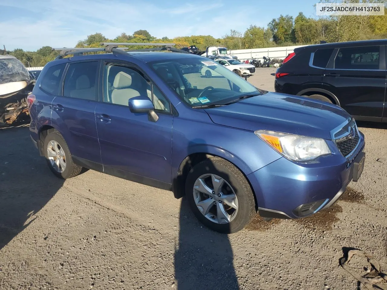 2015 Subaru Forester 2.5I Premium VIN: JF2SJADC6FH413763 Lot: 73530594