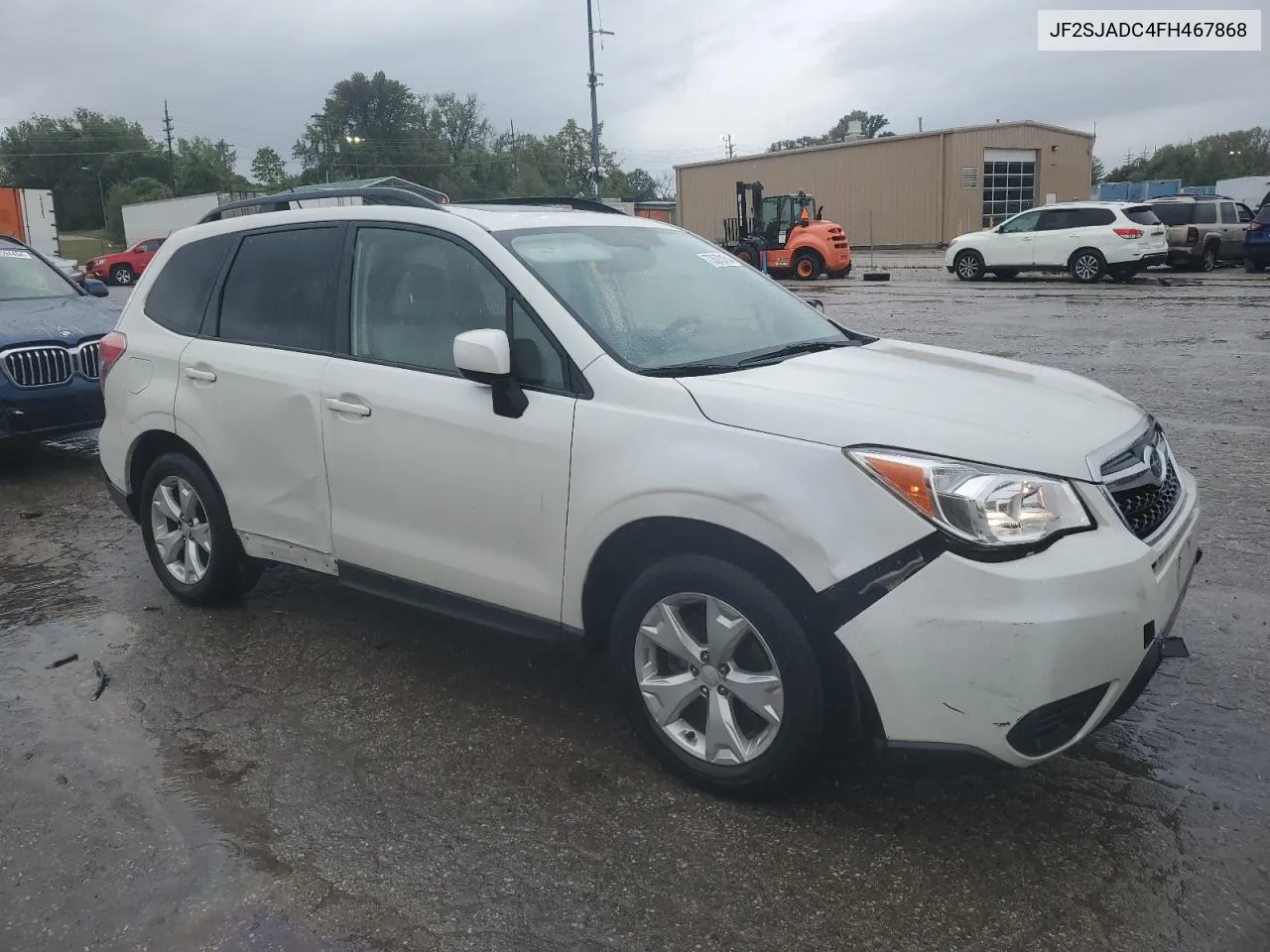 2015 Subaru Forester 2.5I Premium VIN: JF2SJADC4FH467868 Lot: 73573164