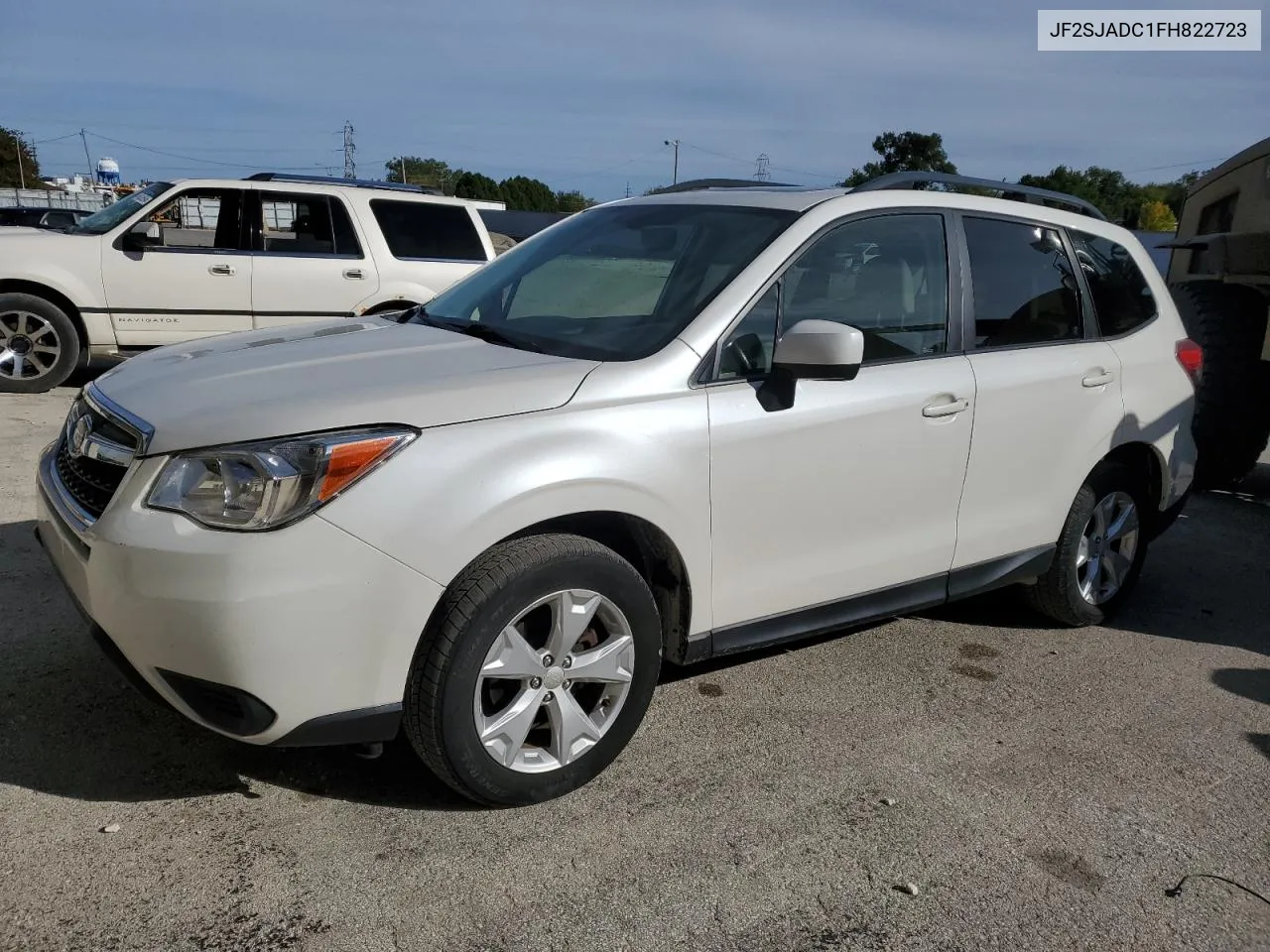 2015 Subaru Forester 2.5I Premium VIN: JF2SJADC1FH822723 Lot: 73575244