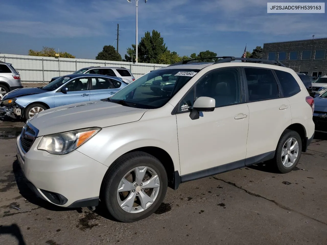 2015 Subaru Forester 2.5I Premium VIN: JF2SJADC9FH539163 Lot: 73722464