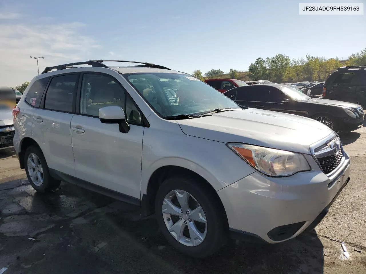 2015 Subaru Forester 2.5I Premium VIN: JF2SJADC9FH539163 Lot: 73722464