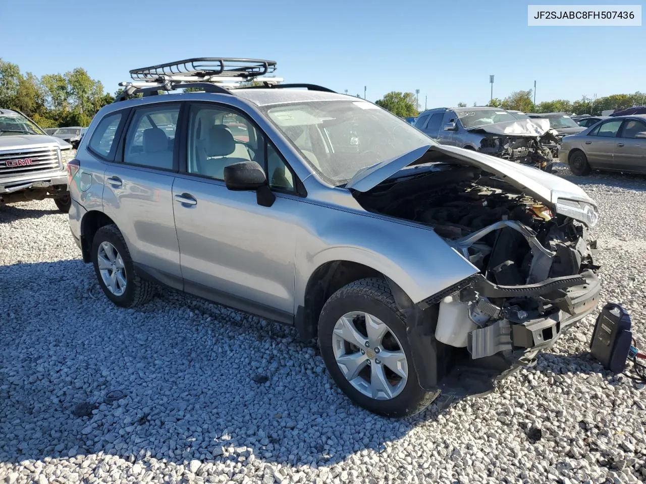 2015 Subaru Forester 2.5I VIN: JF2SJABC8FH507436 Lot: 73973824