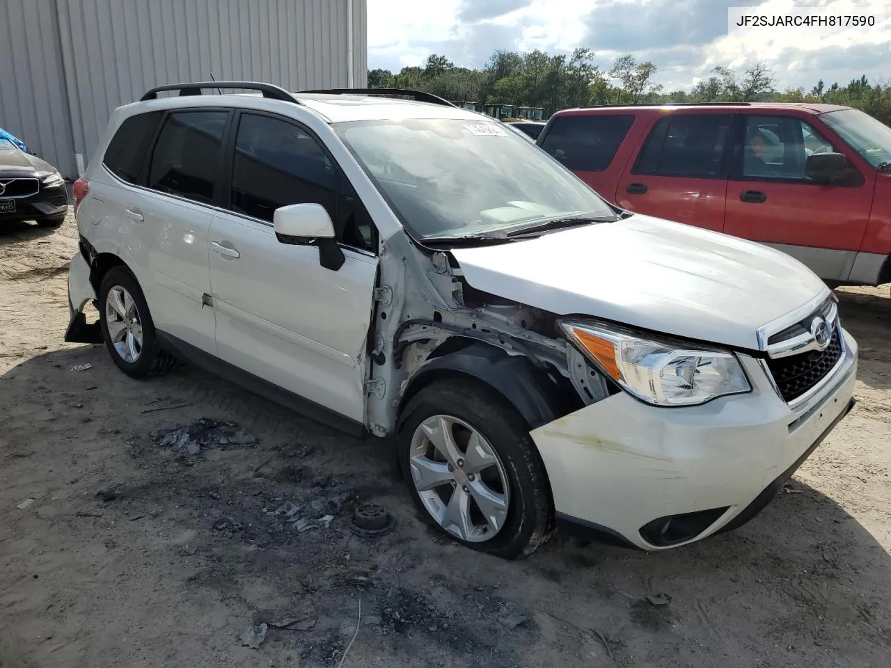 2015 Subaru Forester 2.5I Limited VIN: JF2SJARC4FH817590 Lot: 74045894