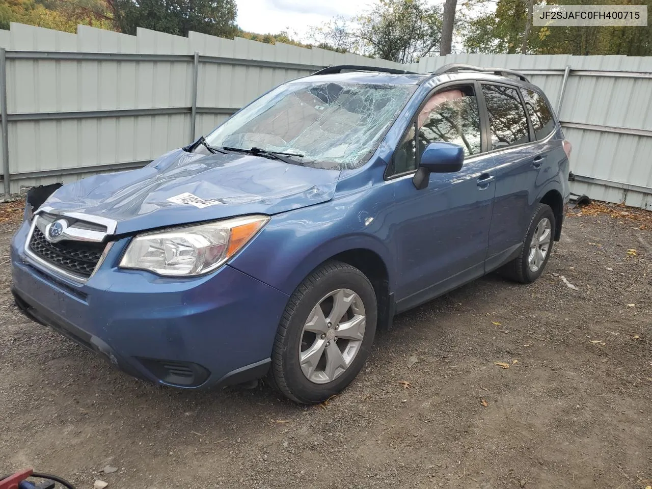 JF2SJAFC0FH400715 2015 Subaru Forester 2.5I Premium