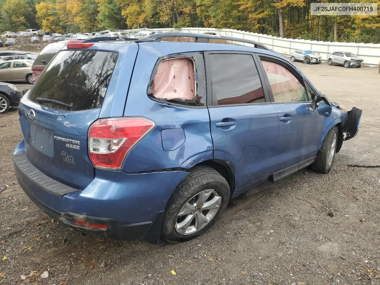 JF2SJAFC0FH400715 2015 Subaru Forester 2.5I Premium