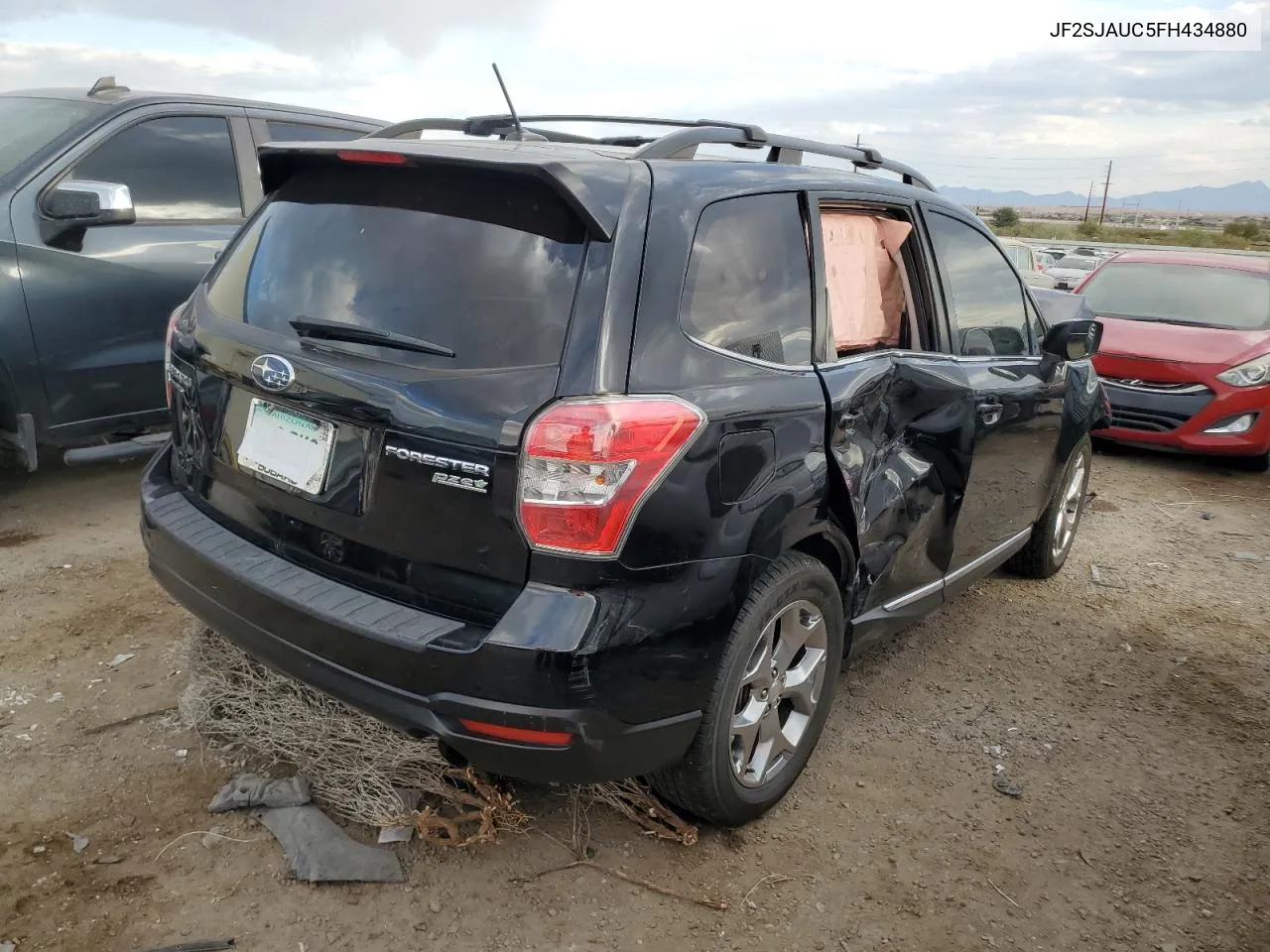 2015 Subaru Forester 2.5I Touring VIN: JF2SJAUC5FH434880 Lot: 74397524