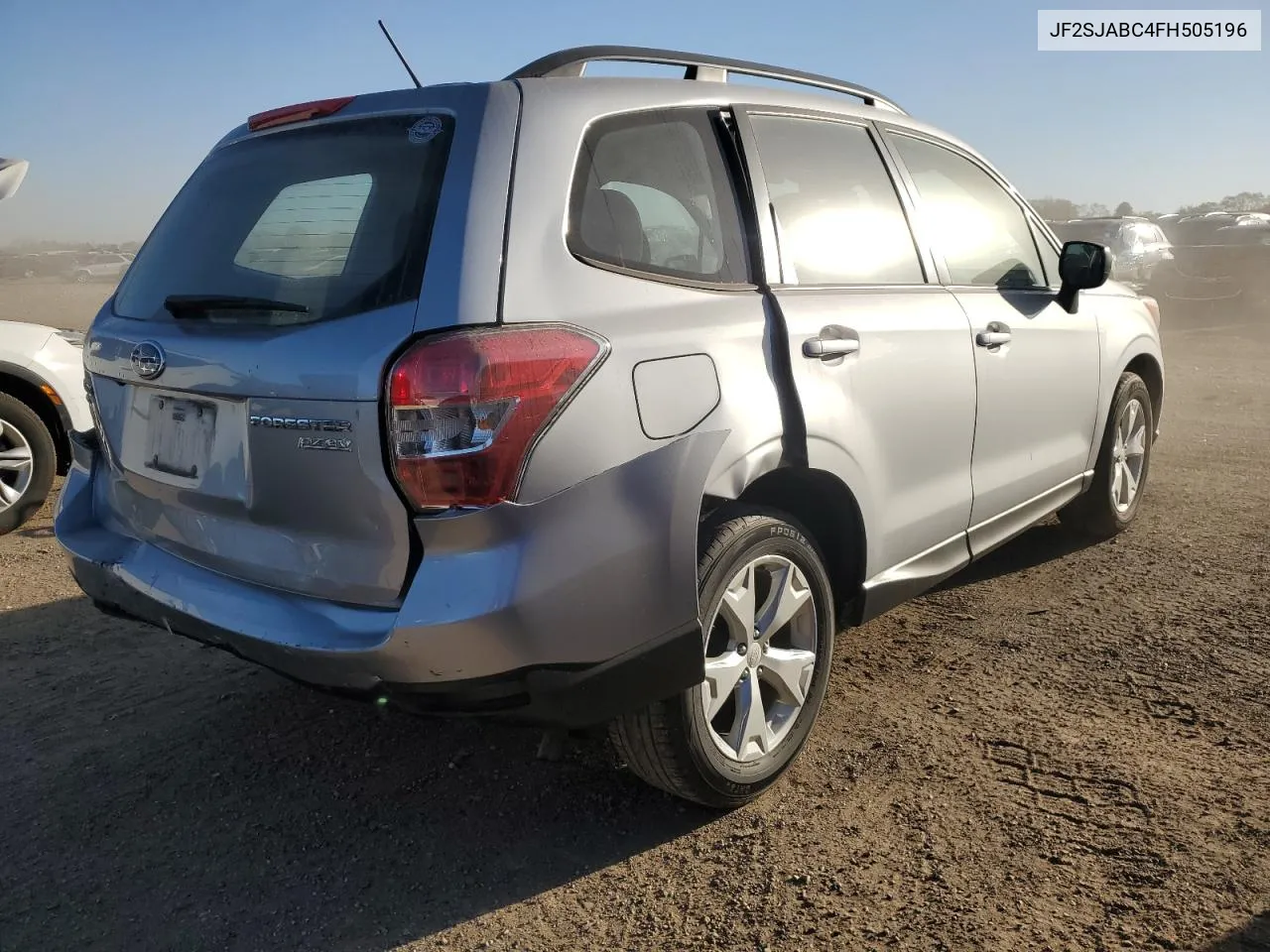 2015 Subaru Forester 2.5I VIN: JF2SJABC4FH505196 Lot: 74463614