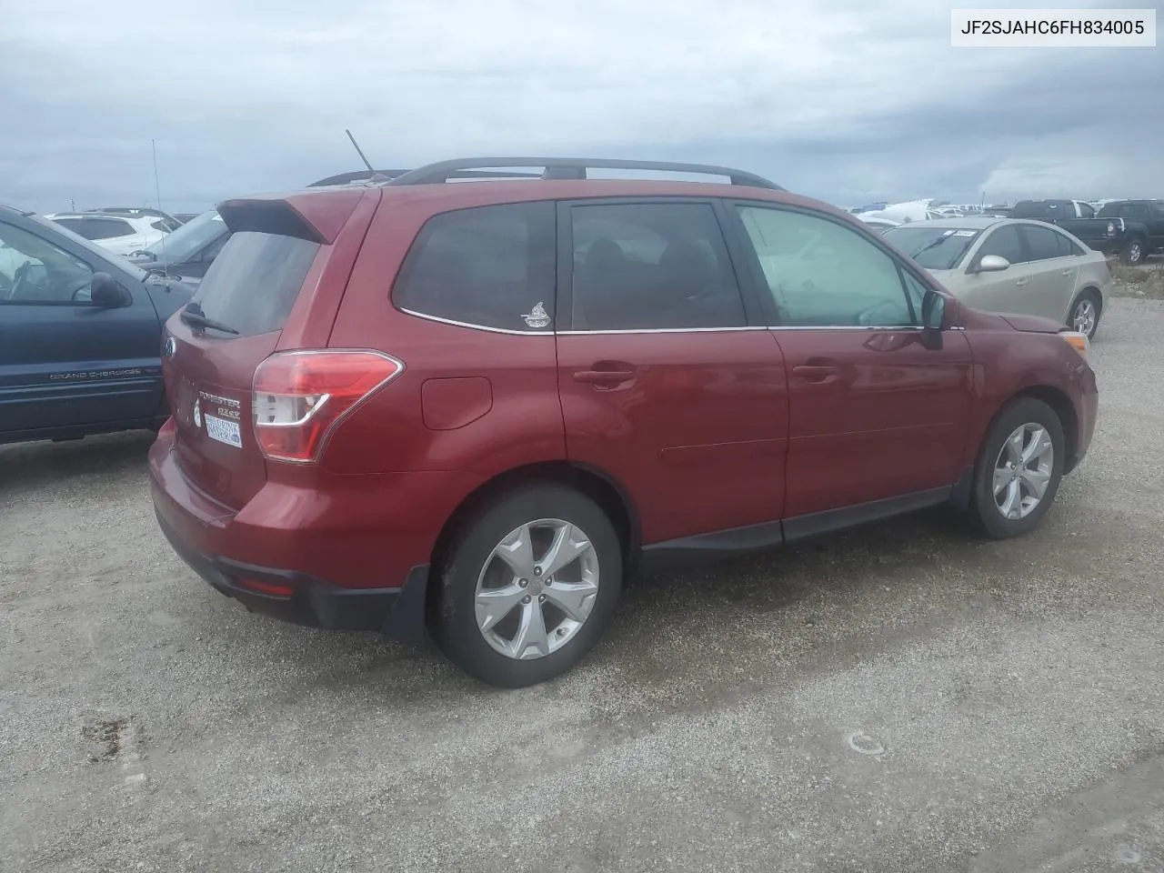 2015 Subaru Forester 2.5I Limited VIN: JF2SJAHC6FH834005 Lot: 74660274