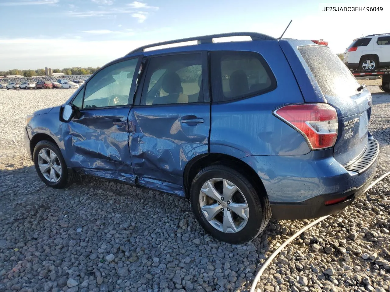 2015 Subaru Forester 2.5I Premium VIN: JF2SJADC3FH496049 Lot: 74703034