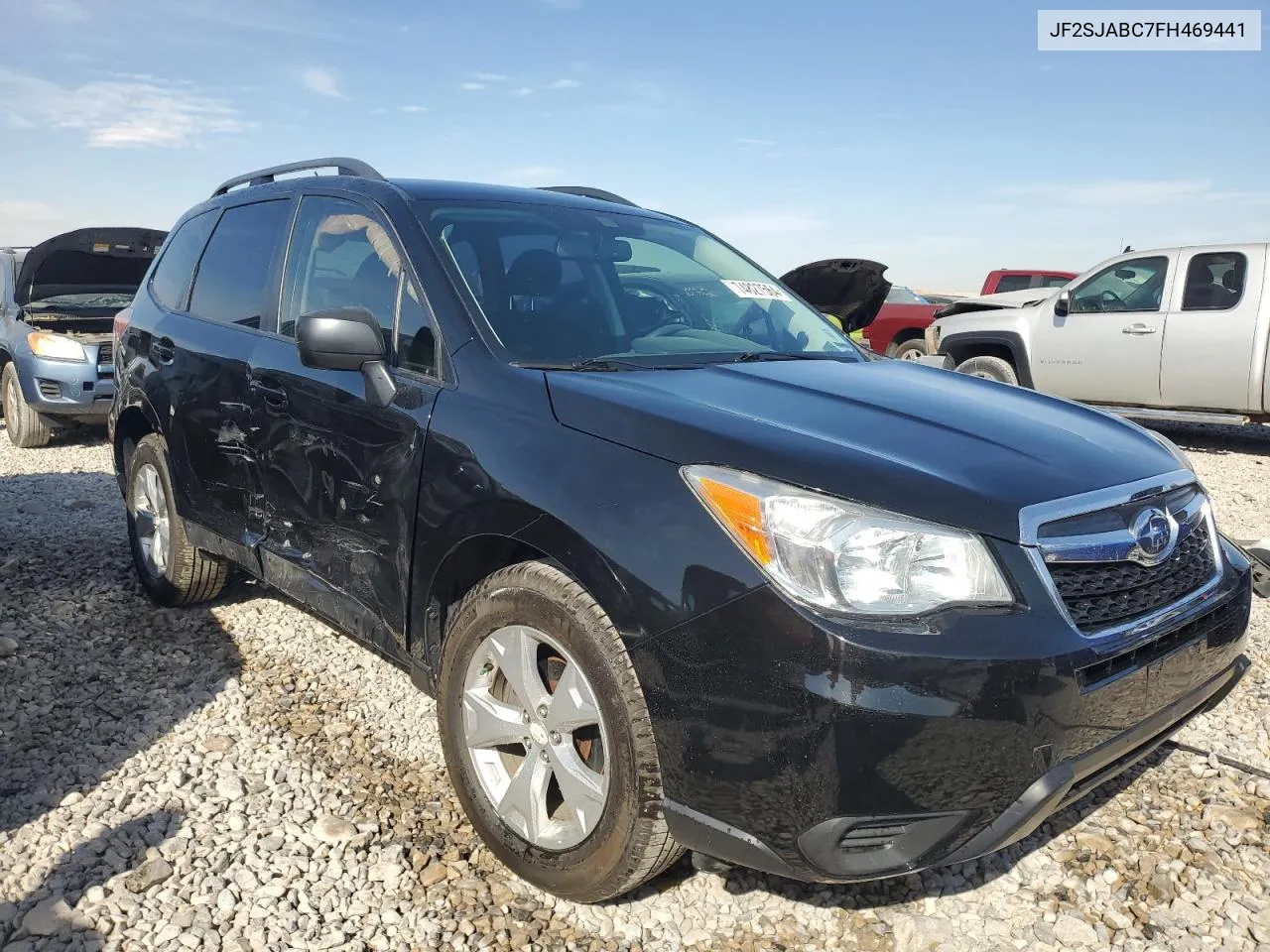 2015 Subaru Forester 2.5I VIN: JF2SJABC7FH469441 Lot: 74827564