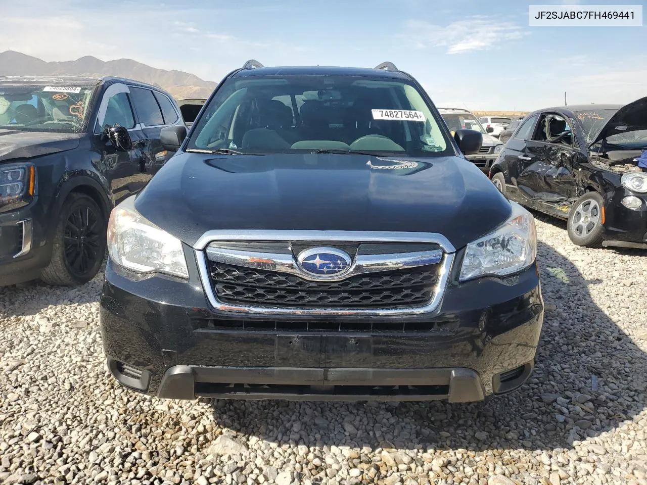 2015 Subaru Forester 2.5I VIN: JF2SJABC7FH469441 Lot: 74827564