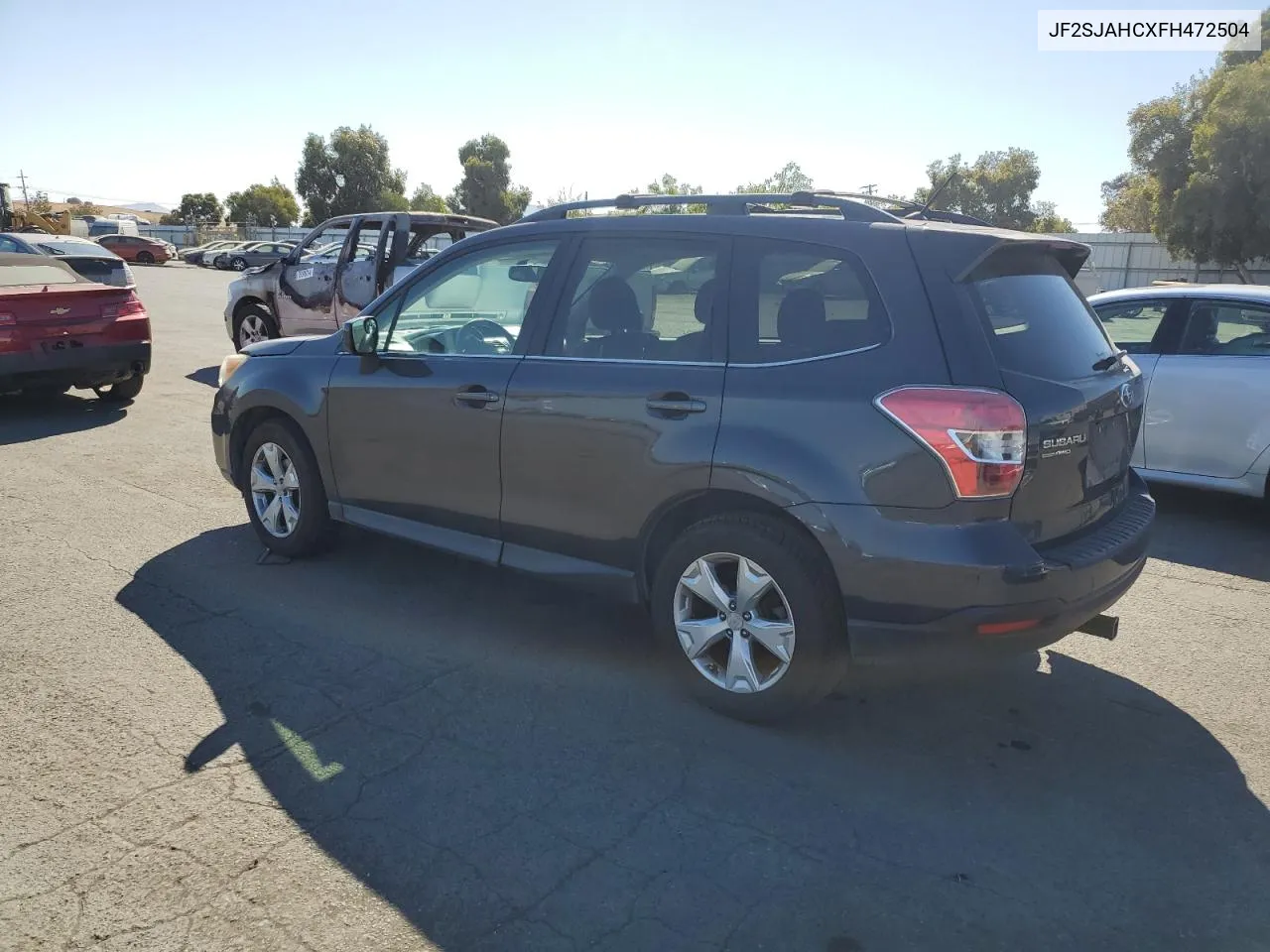 2015 Subaru Forester 2.5I Limited VIN: JF2SJAHCXFH472504 Lot: 74834814